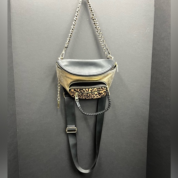 Steve Madden Cliff Animal Belt And Chain - Picture 8 of 8